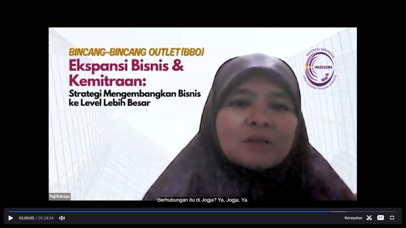 Divisi Bisnis INKOSSUMA Gelar Bincang-bincang Outlet, Dorong Ekspansi Bisnis dan Kemitraan