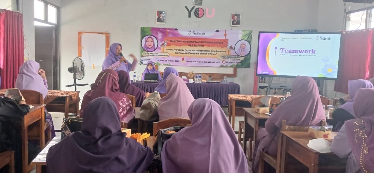 Perkuat Kapasitas Pengurus, Salimah Natar Gelar PKPS 1 bagi Pengurus Ranting